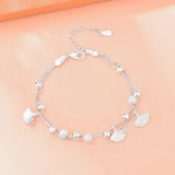 925 Sterling Silber Charm Bead Armband f?r Frauen