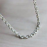 925 Sterling Silver 0.9/1.5/1.7/2/2.5/3.5mm O Chain for Bracelet Necklace