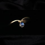 925 Silver Moonstone Ring Vintage Jewelry Women Gift