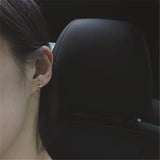 925 Silver Plated Geometric Earrings for Women