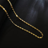 925 Sterling Silver 18k Necklace For Women Men
