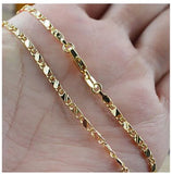 925 Sterling Silver 18k Necklace For Women Men