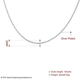 925 Silver 2mm Twisted Rope Chain Necklace 16-30 Inch Wedding Charm