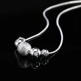 925 Silver Pendant Necklace For Women Wedding Gift Jewelry