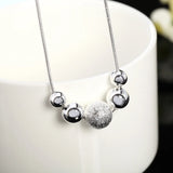 925 Silver Pendant Necklace For Women Wedding Gift Jewelry