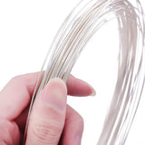 925 Sterling Silver 1M Long Beading Wire Cord String for DIY Jewelry Making