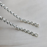 925 Silver O Chain DIY Bracelet Necklace Making Fine Jewelry Finding