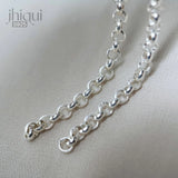 925 Silver O Chain DIY Bracelet Necklace Making Fine Jewelry Finding