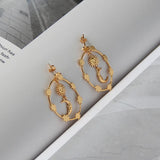 925 Silver Sun Moon Star Earrings Female Versatile Earrings