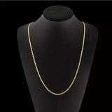 925 Silver 2MM 16-30 Inch Chain Necklace