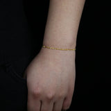 925 Silver 2mm Chain Bracelet Women Cuban Link Silver Bracelets