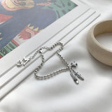 925 Sterling Silver 4mm Ball Chain Bracelet for Women