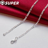 925 Silver Chain Necklace 16-30 Inch