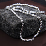 925 Silver 4mm Snake Chain Necklace 20 Inches