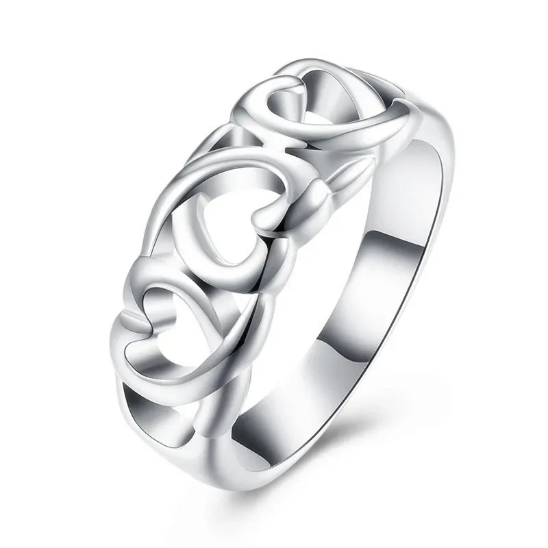 925 Silver Vintage Boho Knuckle Party Rings Set for Women