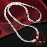925 Sterling Silver 5MM Sideways Necklace Charm for Wedding Jewelry