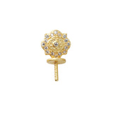 Sterling Silver Semi Mount Pendant Clasp for 6-10MM Pearl or Round Bead