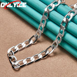 925 Sterling Silver 8mm Round Chain 16-24 Inch Party Jewelry