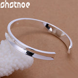 925 Silver 8mm Round Bracelet for Women Wedding Party Gift