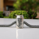 925 Silver Coke Can Charm Bead Jewelry