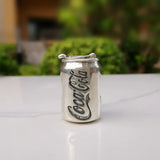 925 Silver Coke Can Charm Bead Jewelry