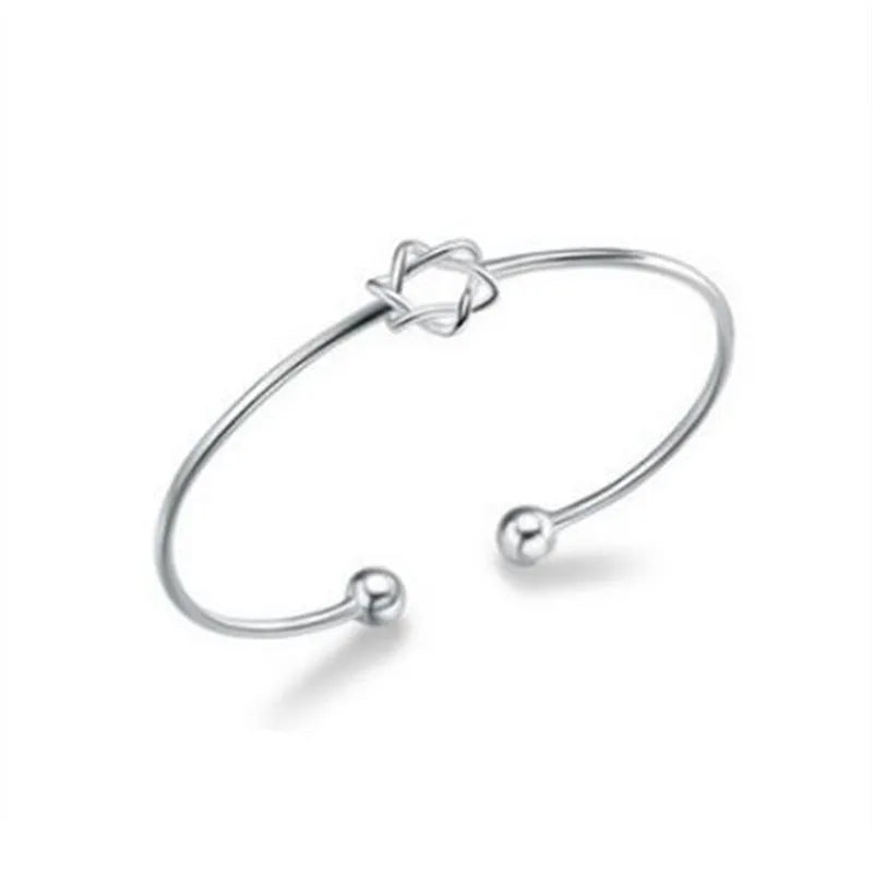 925 Silver Adjustable Charm Bracelet Wedding Gift