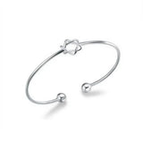 925 Silver Adjustable Charm Bracelet Wedding Gift