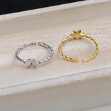 925 Silver Adjustable Finger Ring for 8-10mm Pearls
