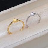 925 Silver Adjustable Finger Ring for 8-10mm Pearls