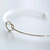 925 Silver Heart Charm Bracelet for Women Wedding Gift