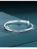 925 Sterling Silver Adjustable Deer Bracelet, Banquet Jewelry