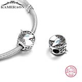 925 Silver Enamel Beads for Charm Bracelet DIY Jewelry