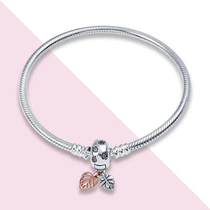 925 Silver Bracelets for Hot Charms Women's Jewelry