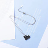 925 Silver Cat Pendant Necklace for Women Party Jewelry