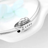 925 Sterling Silver Anchor Telescope Charm Beads for Bracelet