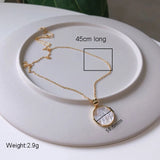 925 Silver Angel Baby Pendant Mother of Pearl Abalone Shell Necklace