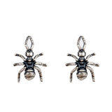 925 Silver Ants Stud Earrings Vintage Jewelry for Women Men
