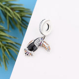 925 Silver Woodpecker Pendant Necklace for Wife Girlfriend Sister