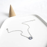 925 Silver Evil Eye Anklet Foot Jewelry Beach Accessories
