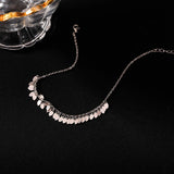 925 Sterling Silver Anklet Female Sweet Fresh Leaf Foot Ornaments