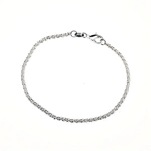 925 Silver Anklet Women Bohemian Bead Star Foot Jewelry Summer Beach