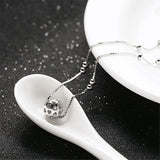 925 Silver Anklet Heart Beads Foot Jewelry Ankle Bracelet