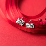 925 Silver Antique Pattern Lock Dangle Charms Bracelet