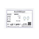 925 Silver Antlers Freshwater Pearl Stud Earrings Women Birthday Gift