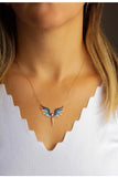 925 Silver Archangel Michael Necklace Guardian Angel Wings Jewelry