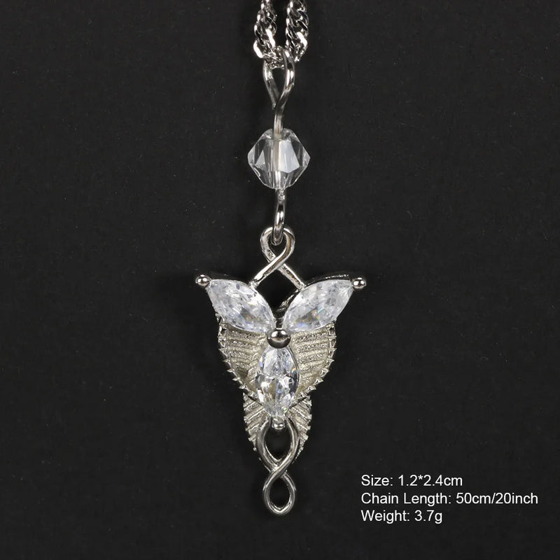 Arwen Necklace Fairy Princess Twilight Star Necklace Women's Sweater Chain