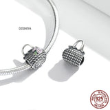 925 Silver Beach Cat Bikini Surf Shark Swim Charm CC1903