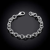 925 Sterling Silver Base chain Bracelet with Lobster Clasp