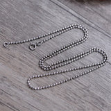 925 Silver Basic Chain Necklace Classic Jewelry for Women