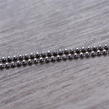 925 Silver Basic Chain Necklace Classic Jewelry for Women
